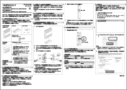 つなぎかたガイド