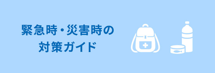 緊急時・災害時の対策ガイド